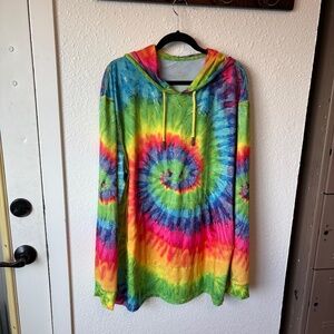 XXXL UPF 50+ Sun Hoodie - Lightweight, Quick-Dry Moisture-Wicking, Rash Guard